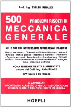 CINQUECENTO PROBLEMI RISOLTI DI MECCANICA GENERALE