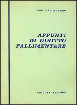 appunti diritto fallimentare