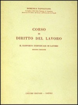 corso di diritto lavoro