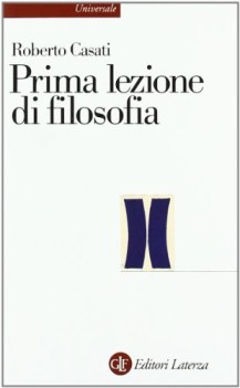 prima lezione di filosofia