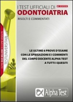 test ufficiale di odontoiatria