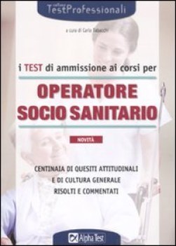 test di ammissione ai corsi per operatore socio sanitario