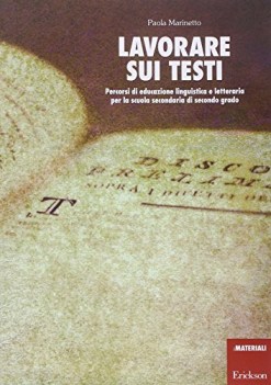 lavorare sui testi