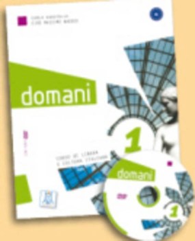 domani, corso di lingua x stran. 1 +cd italiano per stranieri