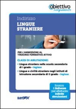 TFA 4 lingue straniere (inglese) esercizi