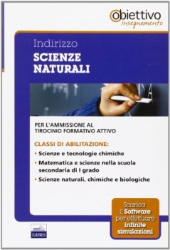 TFA 10 scienze naturali esercizi