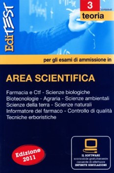 edi test 3 AREA SCIENTIFICA teoria