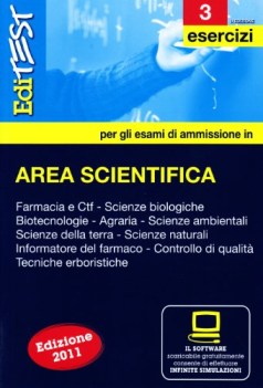 edi test 3 AREA SCIENTIFICA esercizi