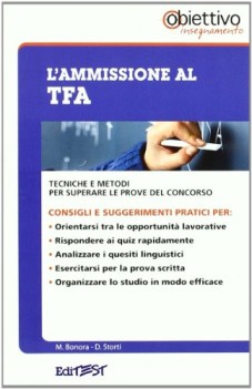 ammissione al tfa tecniche e metodi per superare le prove