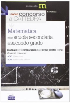 nuovo concorso a cattedra matematica scuola sec di 2 grado