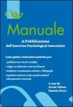 manuale di pubblicazione dell\'american psychological associatiom