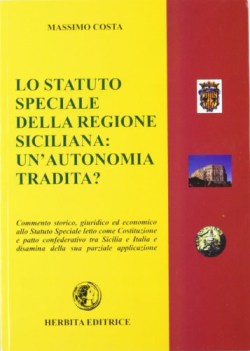 statuto speciale della regione siciliana diritto,economia,finanze