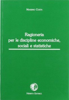 ragioneria per le discipline sociali diritto,economia,finanze