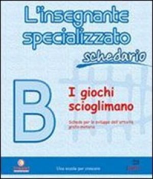 insegnante spec. B sched. GIOCHI SCIOGLIMANO