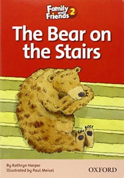 bear on the stairs