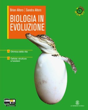 biologia in evoluzione a+b+c+f+g +cd scienze licei e mag.