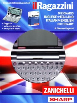 dizionario inglese italiano SHARP 2011 elettronico