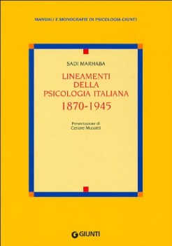 lineamenti psicologia italiana 187o/945