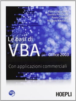 basi di vba per office 2003 informatica e sistemi