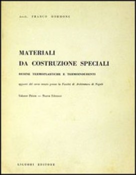 materiali da costruzione speciali 1