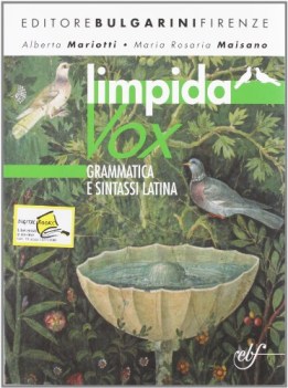 limpida vox, grammatica