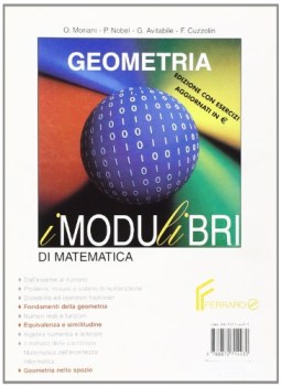 modulibri di matematica, geometria (3t)