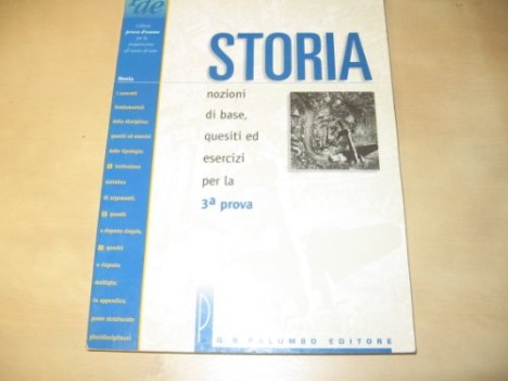 storia, nozioni di base x 3 prova