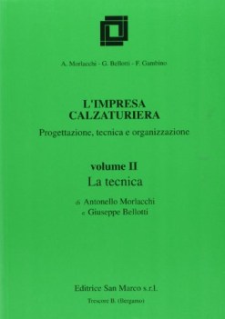 impresa calzaturiera 2, tecnica