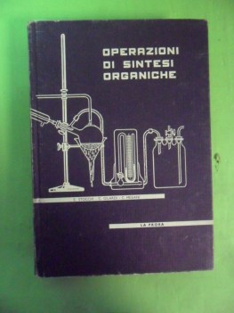 operazioni di sintesi organiche