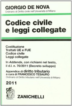 codice civile e leggi 2011 +trib. diritto,economia,finanze