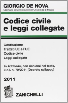 codice civile e leggi collegate 2011 +cd diritto,economia,finanze