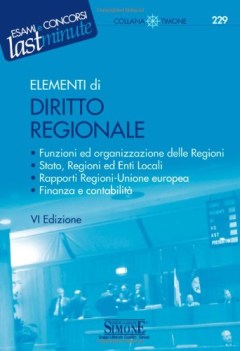 elementi di diritto regionale