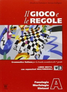 gioco e le regole a+b +prove italiano, gramm. medie