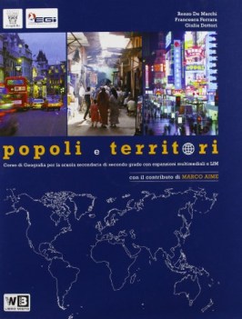 popoli e territori +dvd atlante geografia ginn.e lic.sc.