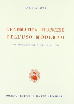 grammatica francese uso moderno