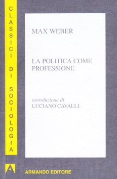 politica come professione