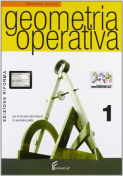 geometria operativa 1 +cd matematica ginn.,licei