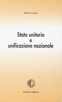 stato unitario e unificazione nazionale