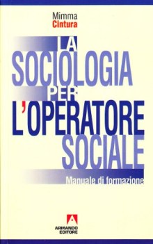 sociologia per l\'operatore sociale