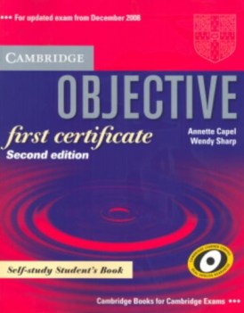 objective first certificate, selfstudy