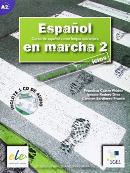 espanol en marcha 2 ejercicios + cd