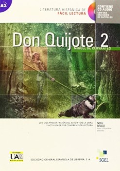 don quijote de la mancha 2 + cd