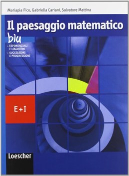 paesaggio matematico blu e + i