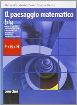 paesaggio matematico blu f + g + h