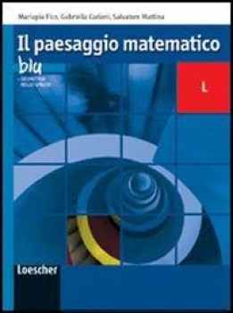 paesaggio matematico blu l