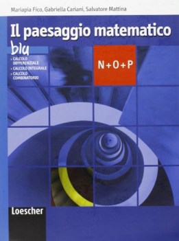 paesaggio matematico blu n + o + p