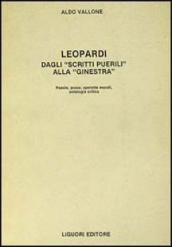 leopardi da scritti puerili a ginestra