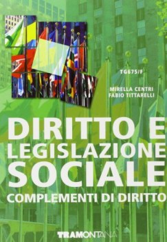 diritto e legislazione soc., complementi