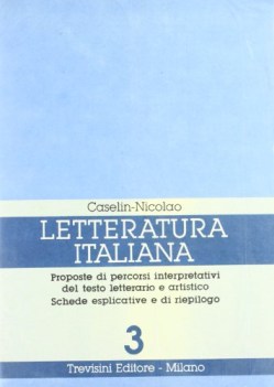 letteratura italiana 3