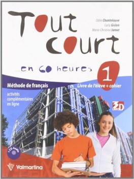 tout court 60h 1 + cahier + cd